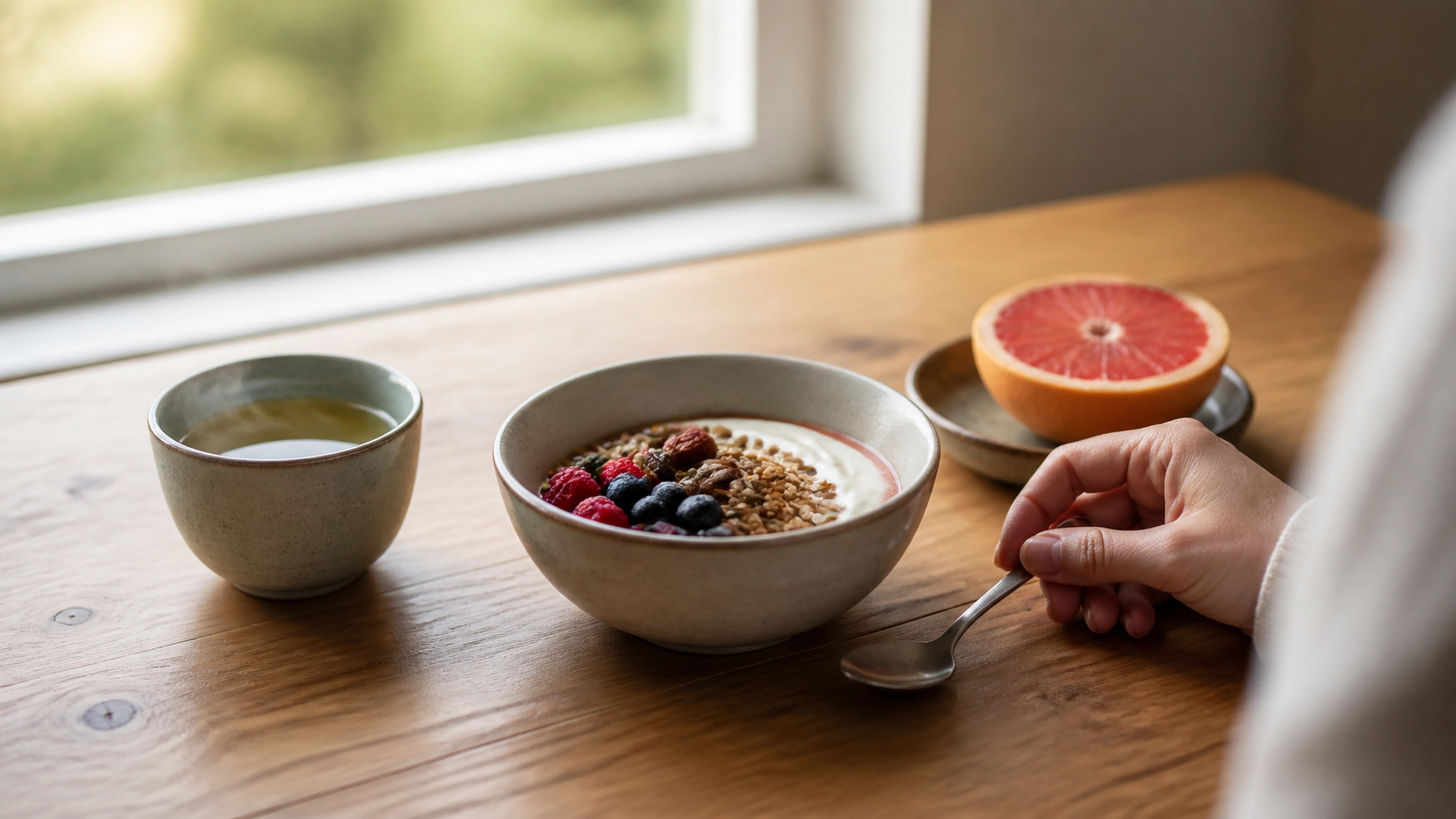 Illustration éditoriale pour l’article « Petit déjeuner brûle graisse : activez votre métabolisme »