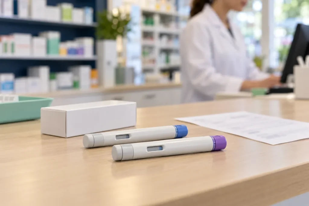 Le pharmacien peut désormais remplacer le Xolair contre l’asthme sévère et l’urticaire chronique par son biosimilaire Omlyclo, dont le stylo change de couleur